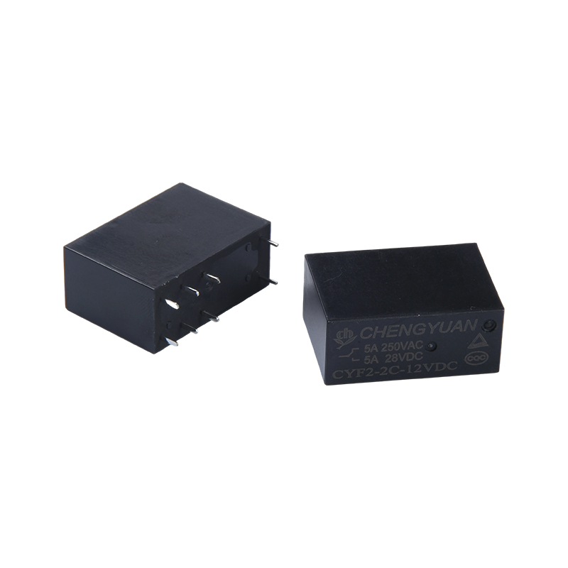 CYF2 Leaschraolacháin, Leaschraolacháin DPDT,JQX-14F,5A 250VAC Leaschraolacháin, 8A Leaschraolacháin,8PIN PCB 0.54W Sealaíochta.14F Leaschraolacháin