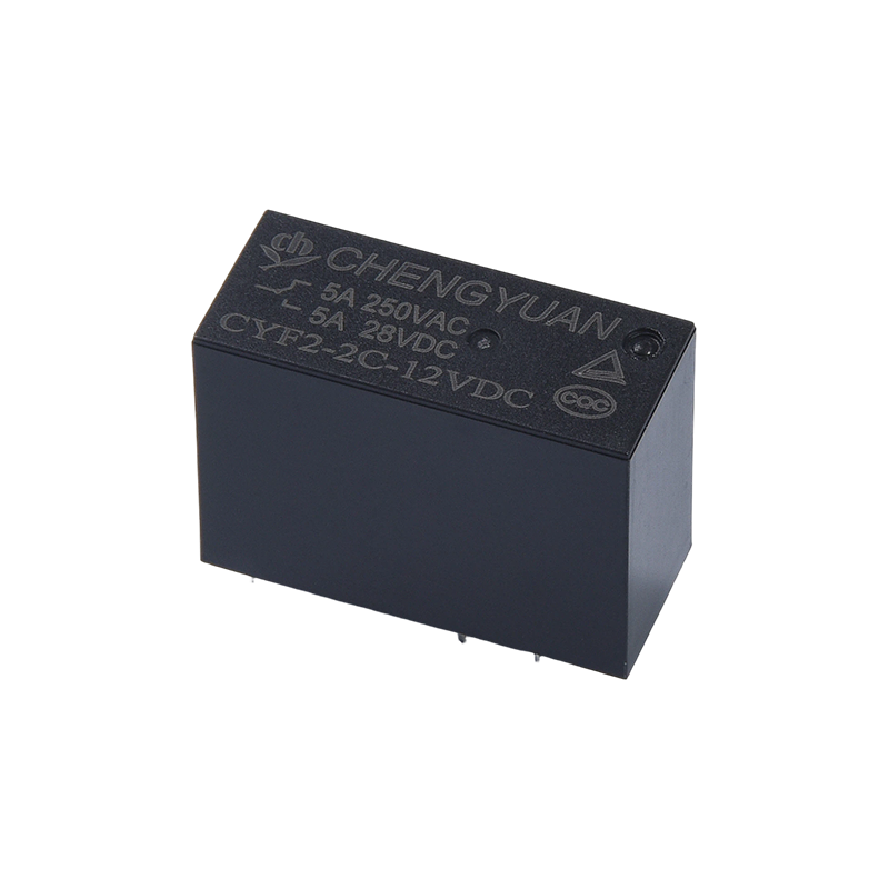 CYF2 Leaschraolacháin, Leaschraolacháin DPDT,JQX-14F,5A 250VAC Leaschraolacháin, 8A Leaschraolacháin,8PIN PCB 0.54W Sealaíochta.14F Leaschraolacháin