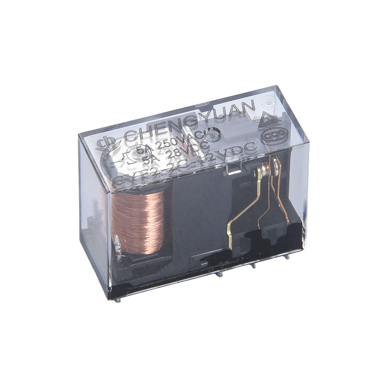 CYF2 Leaschraolacháin, Leaschraolacháin DPDT,JQX-14F,5A 250VAC Leaschraolacháin, 8A Leaschraolacháin,8PIN PCB 0.54W Sealaíochta.14F Leaschraolacháin