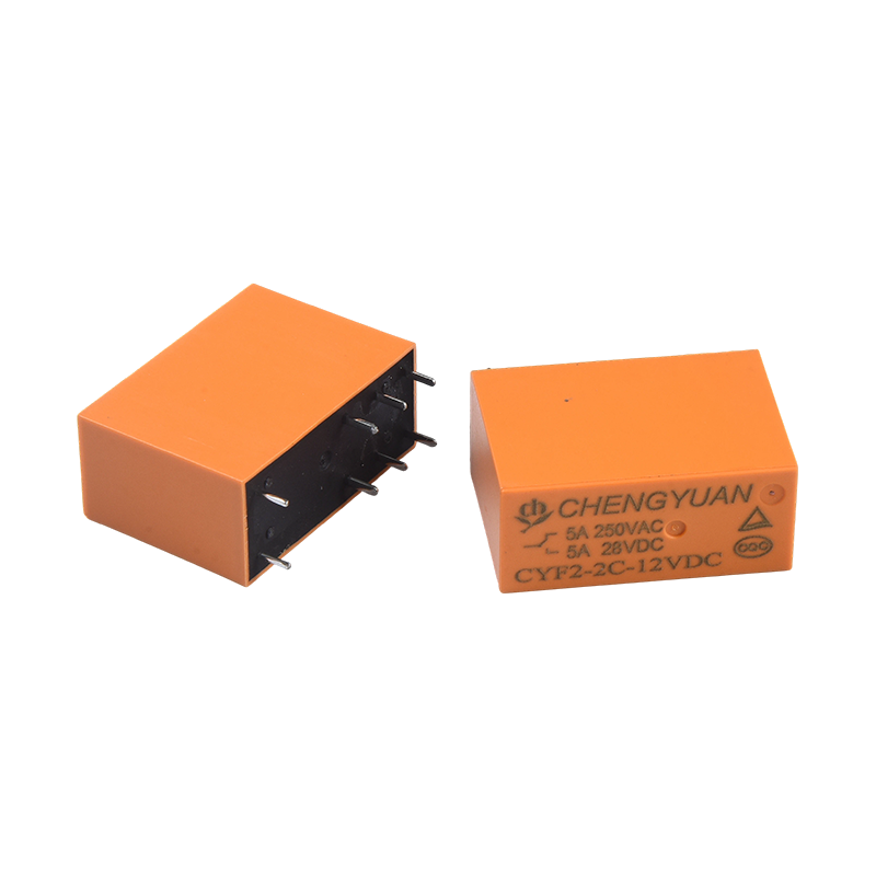 CYF2 Leaschraolacháin, Leaschraolacháin DPDT,JQX-14F,5A 250VAC Leaschraolacháin, 8A Leaschraolacháin,8PIN PCB 0.54W Sealaíochta.14F Leaschraolacháin