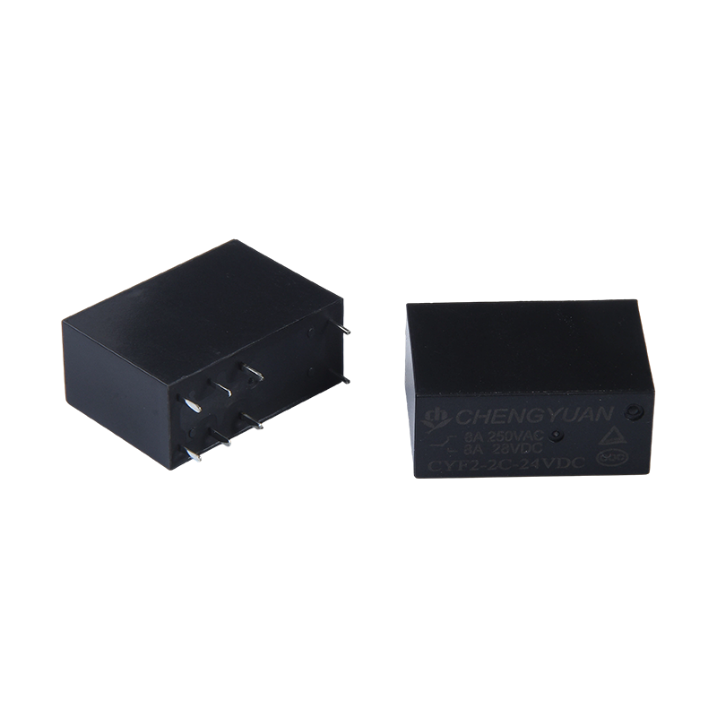 CYF2 Leaschraolacháin, Leaschraolacháin DPDT,JQX-14F,5A 250VAC Leaschraolacháin, 8A Leaschraolacháin,8PIN PCB 0.54W Sealaíochta.14F Leaschraolacháin