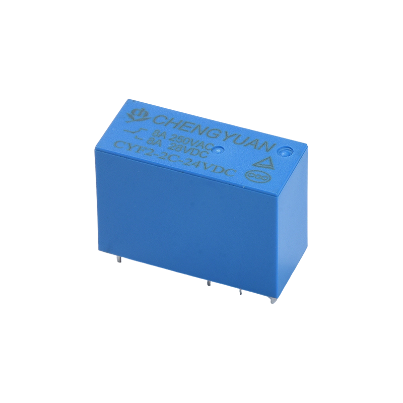 CYF2 Leaschraolacháin, Leaschraolacháin DPDT,JQX-14F,5A 250VAC Leaschraolacháin, 8A Leaschraolacháin,8PIN PCB 0.54W Sealaíochta.14F Leaschraolacháin