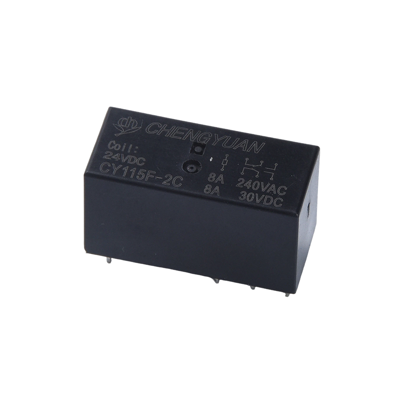 CY115F2 Leaschraolacháin, Sealaíocht PCB DPDT,JQX-115F, 8A 0.4W 8PIN Sealaíochta, Sealaíochta Cumhachta PCB 2C.115F