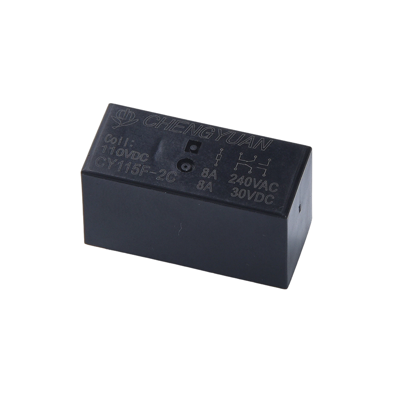 CY115F2 Leaschraolacháin, Sealaíocht PCB DPDT,JQX-115F, 8A 0.4W 8PIN Sealaíochta, Sealaíochta Cumhachta PCB 2C.115F