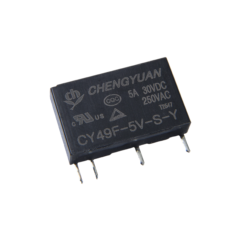 CY49F Leaschraolacháin,Caolchumhachta Sealaíochta, 49F Leaschraolacháin, Comhartha Leaschraolacháin, 4PIN PCB 5A 0.12W Sealaíochta Beaga.