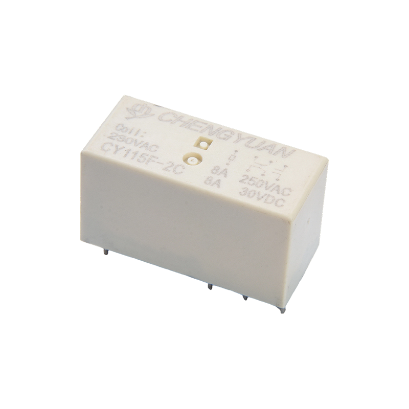 CY115F2 Leaschraolacháin, Sealaíocht PCB DPDT,JQX-115F, 8A 0.4W 8PIN Sealaíochta, Sealaíochta Cumhachta PCB 2C.115F