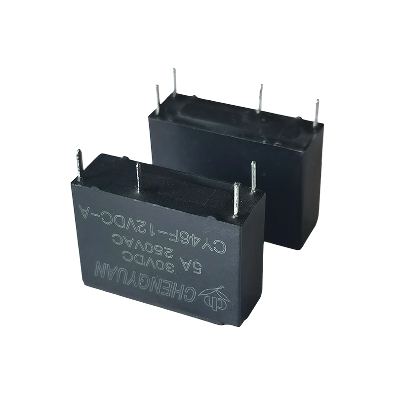 CY46F Leaschraolacháin, 46F Leaschraolacháin, Athsheachadáin cumhachta subminiature, 4PIN PCB Mount Power Leaschraolacháin,