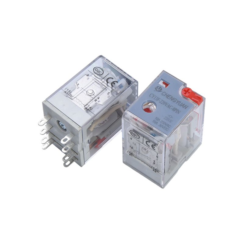 CY13F Leaschraolacháin, Power Relay DPDT, JQX-13F, sealaíochta cumhachta tionsclaíoch, DPDT/2Z, MY2 LY2.8PIN CY13F Leaschraolacháin, Power Relay DPDT, JQX-13F, sealaíochta cumhachta tionsclaíoch, DPDT/2Z, MY2 LY2.8PIN