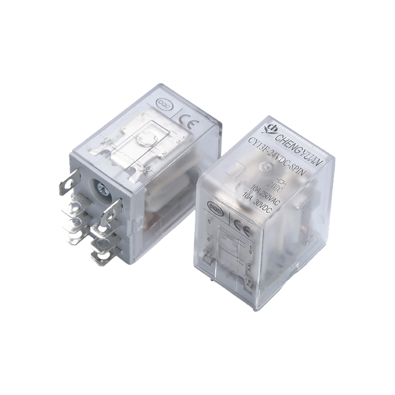 CY13F Leaschraolacháin, Power Relay DPDT, JQX-13F, sealaíochta cumhachta tionsclaíoch, DPDT/2Z, MY2 LY2.8PIN CY13F Leaschraolacháin, Power Relay DPDT, JQX-13F, sealaíochta cumhachta tionsclaíoch, DPDT/2Z, MY2 LY2.8PIN